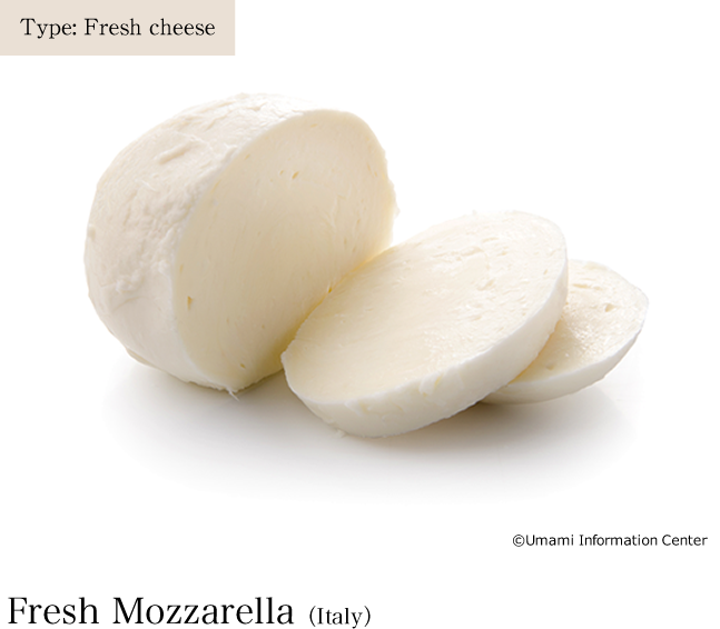 Type : Fromage frais / Mozzarella fraîche (Italie)