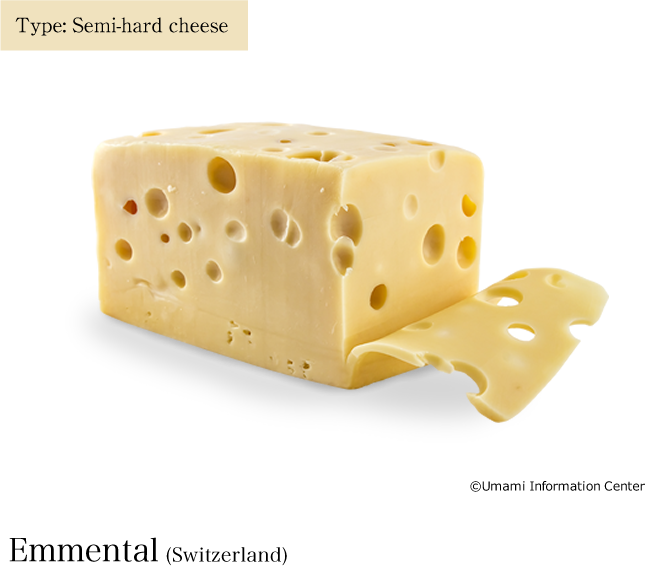 Tipo: Queso semiduro / Emmental (Suiza)