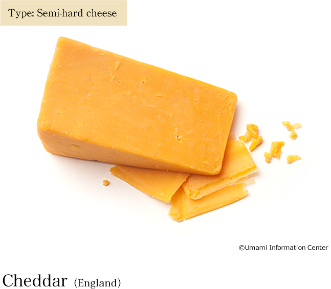 Tipo: formaggio semiduro / Cheddar (Inghilterra)