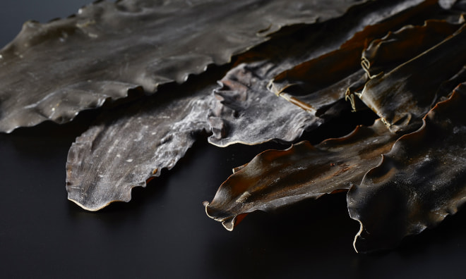 Kombu de Ingredientes Ricos em Umami (Kelp)