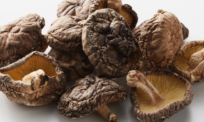 Umami Ingredienti Ricchi Funghi