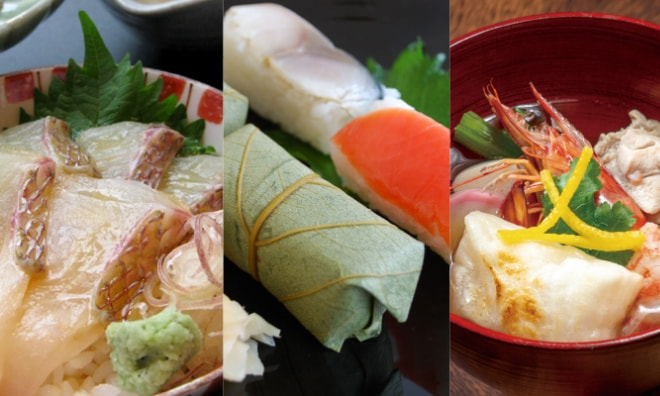 Lokale Küche in Japan und Umami