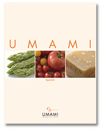 แผ่นพับ UMAMI (เวอร์ชันภาษาสเปน)