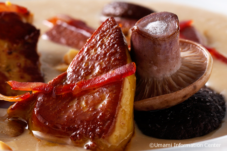 Alimentos umami para uma cozinha francesa deliciosa e com baixo teor de gordura