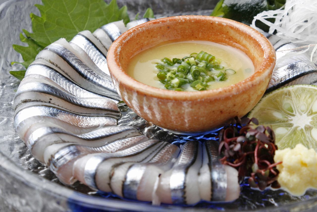Kibinago ryouri (Kibinago dishes)